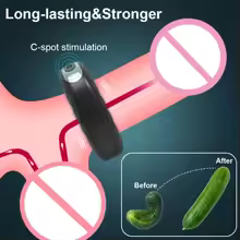 Anneau Pénien Vibrant – Jouet Sexuel pour Hommes et Couples, Retard d'Éjaculation - Vue 5