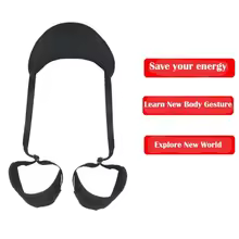 Kit de Jouets Sexuels BDSM pour Adultes - Bandage SM Réglable avec Jambes Ouvertes, Bandage Érotique et Oreiller Cervical - Vue 3