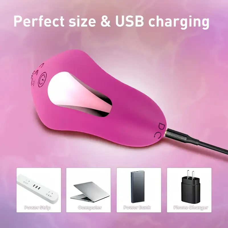 Vibromasseur Féminin Portable Portant pour Usage Extérieur avec Télécommande - Vue 4